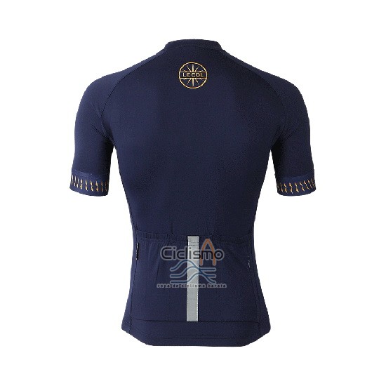 Lecol Ropa Ciclismo Culotte Corto 2019 Hombre Mangas Cortas Azul